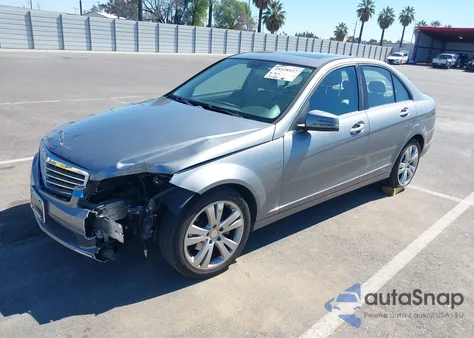 2011 Mercedes-Benz C 300 Luxury from USA, damaged, VIN WDDGF5EB3BR168045